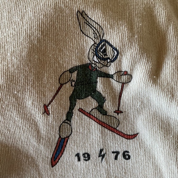 ❗️SOLD ❗️Free People Turtle Neck Sweater with Graphics - Picture 9 of 16